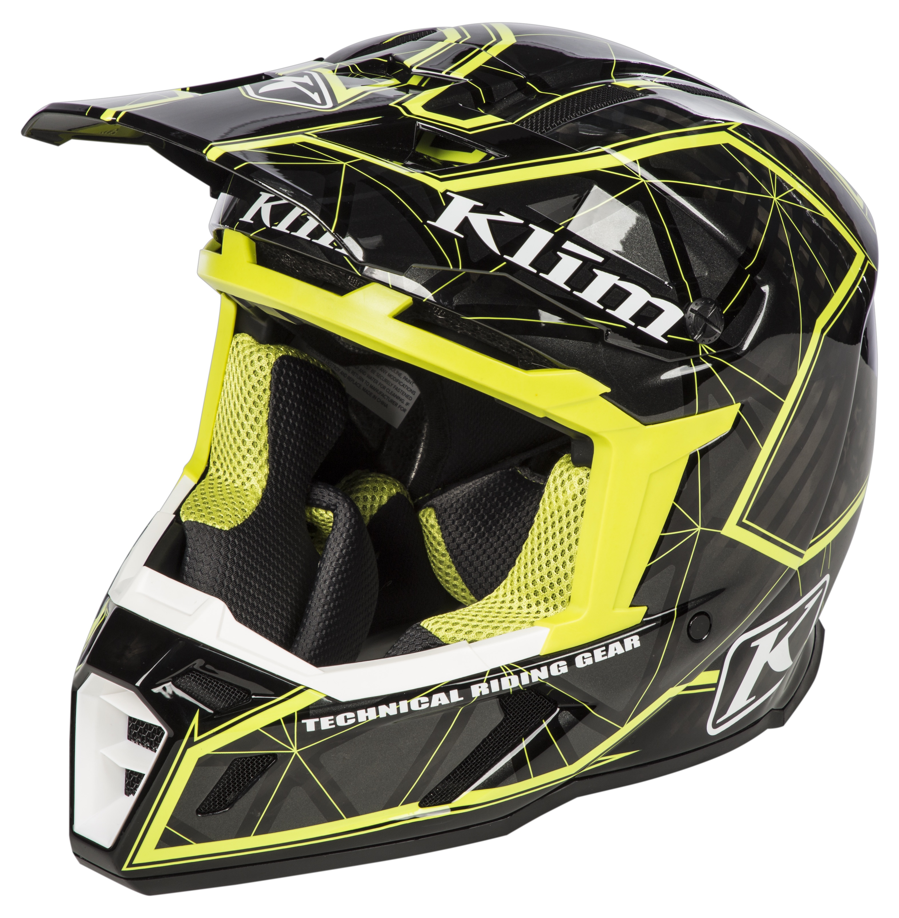 Main image of Klim F5 Visor (Demolish Green)